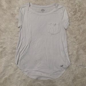 White loose hollister t-shirt